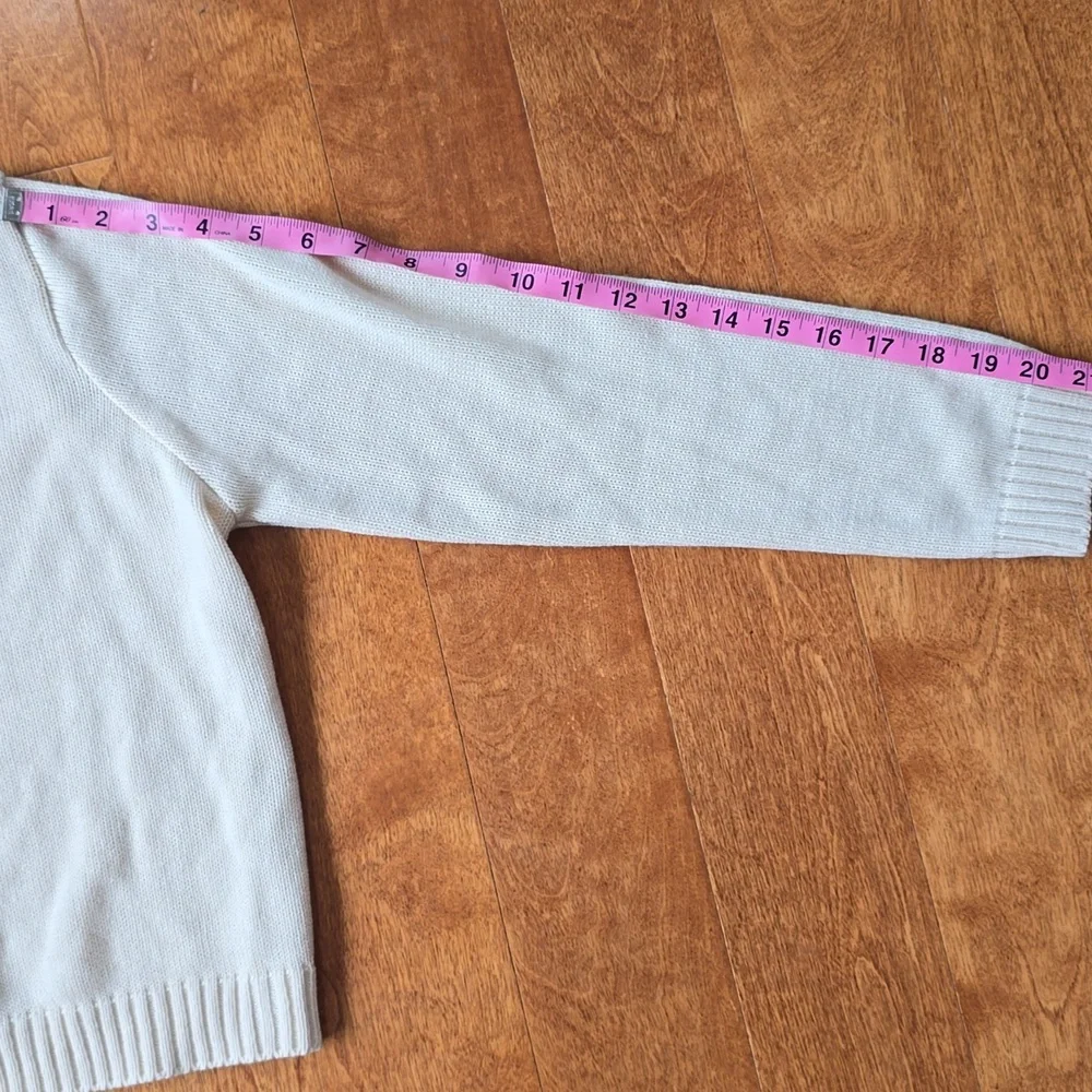 Women's FOUND cream cardigan see pics for sizing - Picture 8 of 8